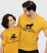 The King And The Future King Unisex Half Sleeve T-Shirts (Pack of 2)